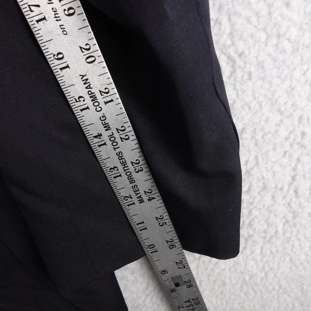 Brooks Brothers‎ 346 Mens Navy Blue Wool 2 Gold Button Blazer Sport Coat 48